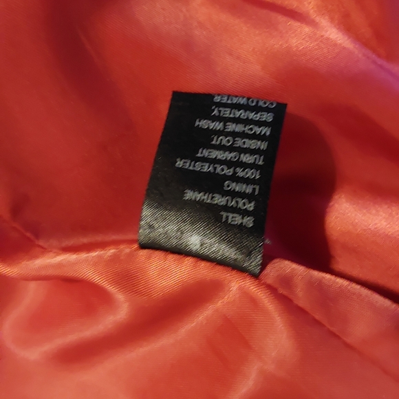 V Christian Red Faux Leather Moto Jacket. SIZE SMALL - Picture 11 of 16